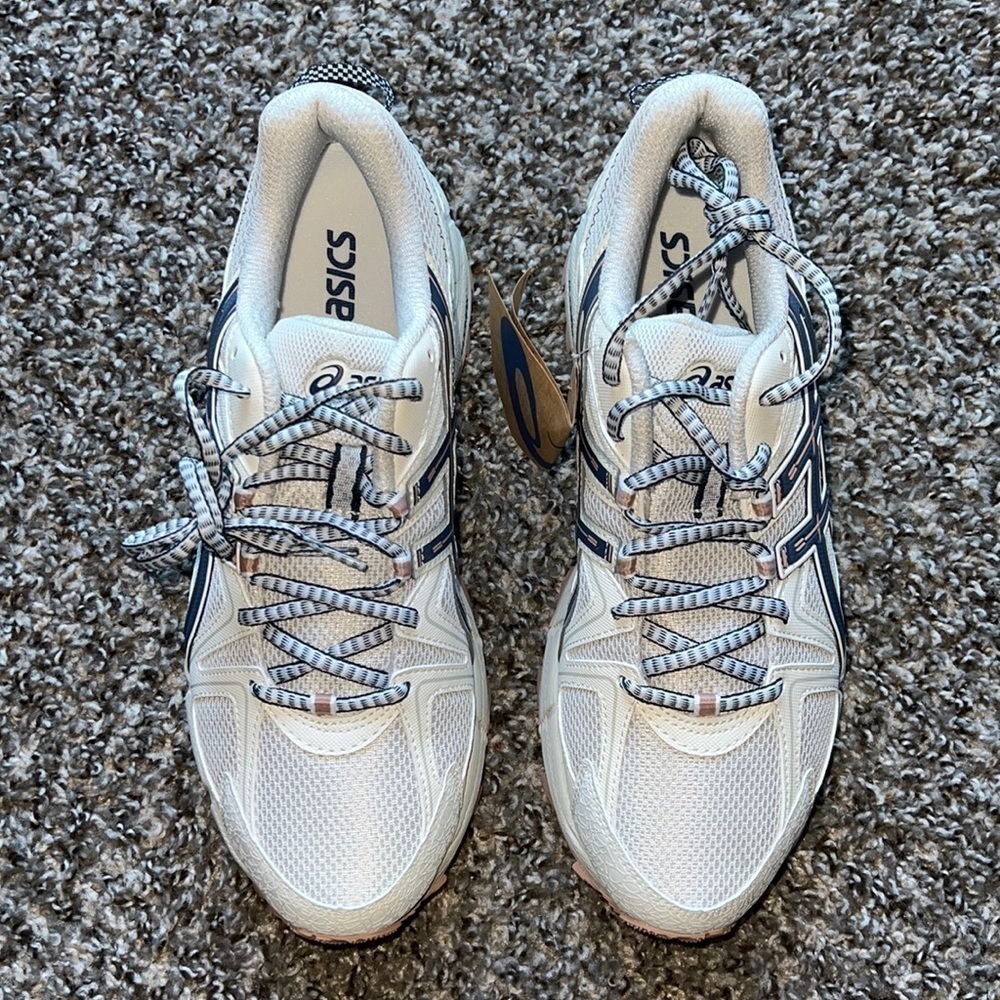 ASICS Glacier Grey/Grand Shark Men's Gel-Kahana Running Shoe Size 8 brand new
